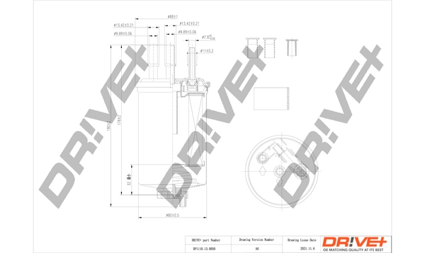 Fuel Filter DP1110.13.0050