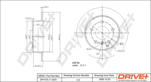 Brake Disc DP1010.11.0231