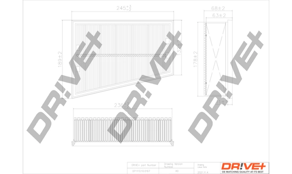 Air Filter DP1110.10.0167