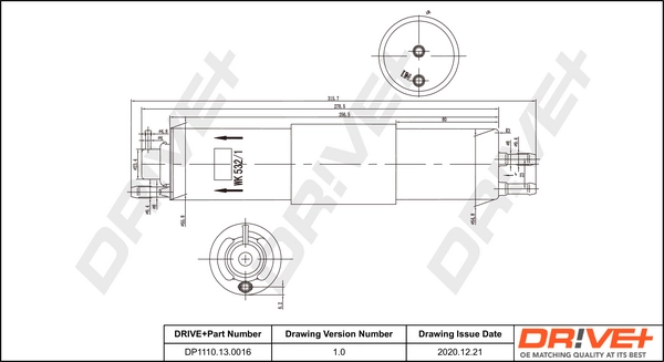 Fuel Filter DP1110.13.0016