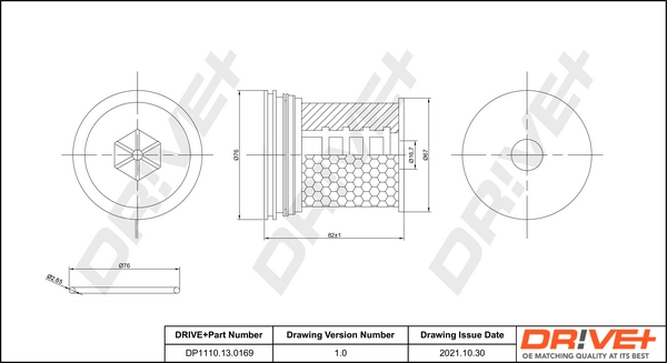 Fuel Filter DP1110.13.0169