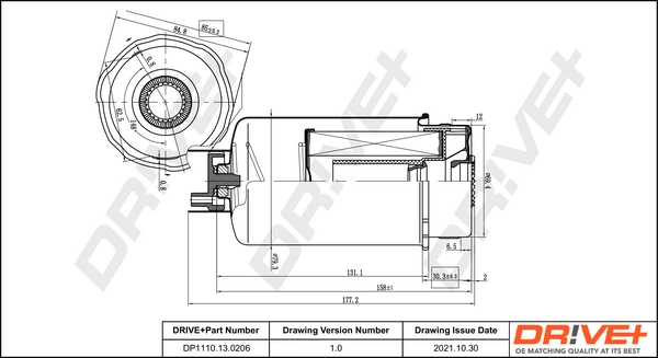 Fuel Filter DP1110.13.0206