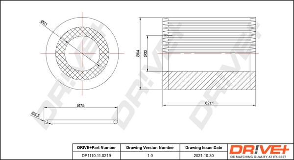 Oil Filter DP1110.11.0219