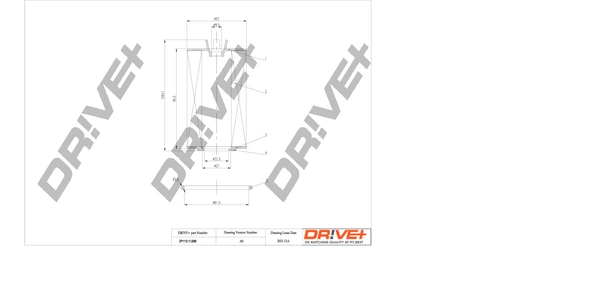 Oil Filter DP1110.11.0098