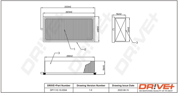 Air Filter DP1110.10.0594