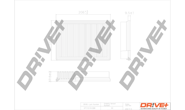 Air Filter DP1110.10.0388
