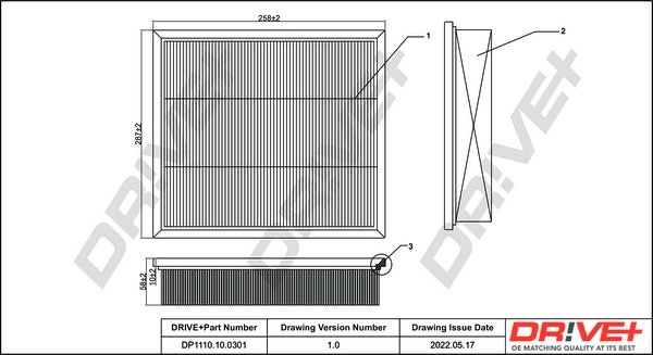 Air Filter DP1110.10.0301