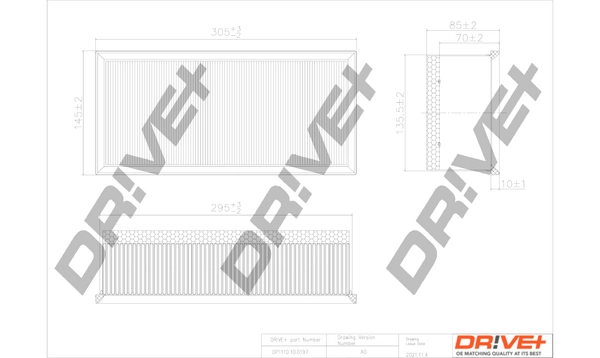 Air Filter DP1110.10.0197