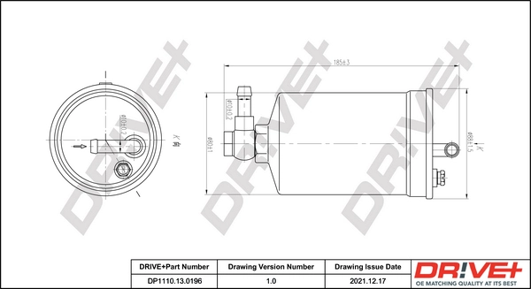 Fuel Filter DP1110.13.0196