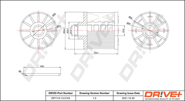 Fuel Filter DP1110.13.0153