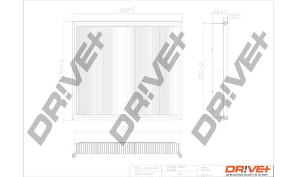 Air Filter DP1110.10.0357
