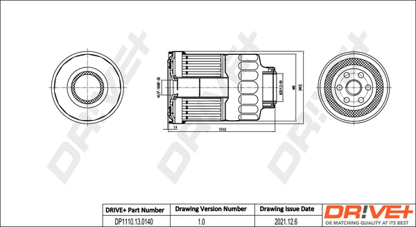Fuel Filter DP1110.13.0140