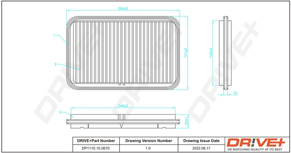 Air Filter DP1110.10.0670