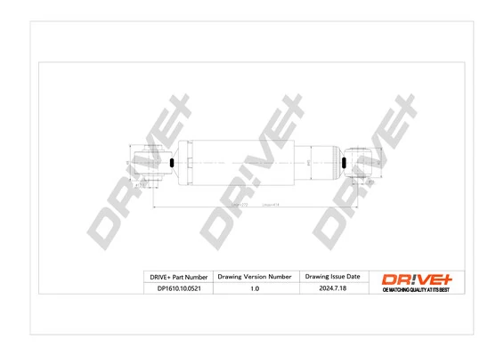 Shock Absorber DP1610.10.0521