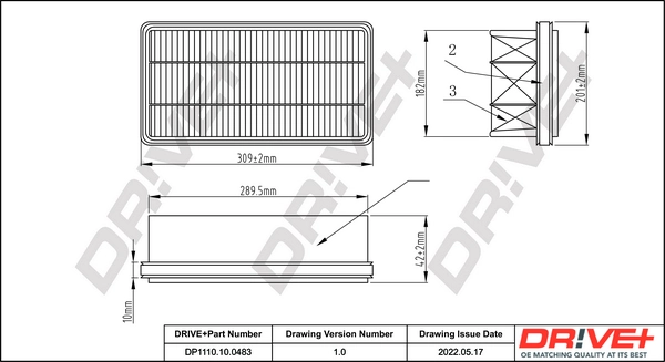 Air Filter DP1110.10.0483