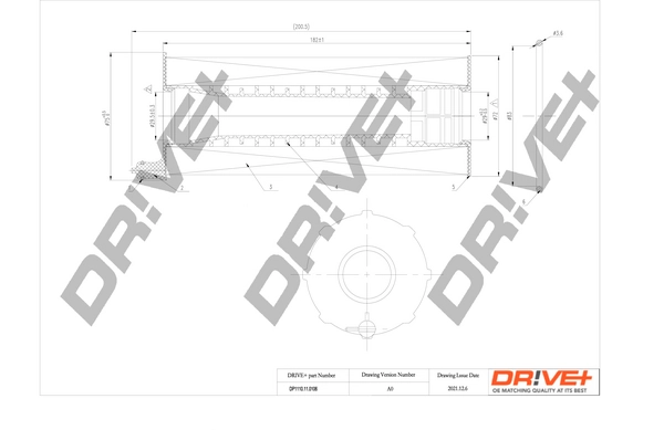 Oil Filter DP1110.11.0106