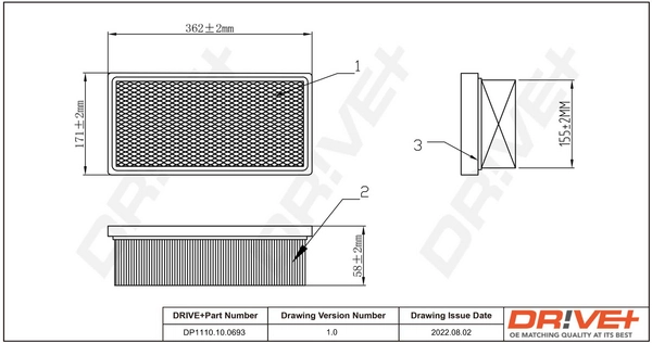 Air Filter DP1110.10.0693