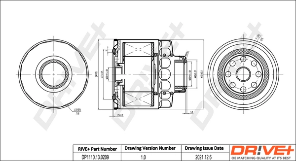 Fuel Filter DP1110.13.0209