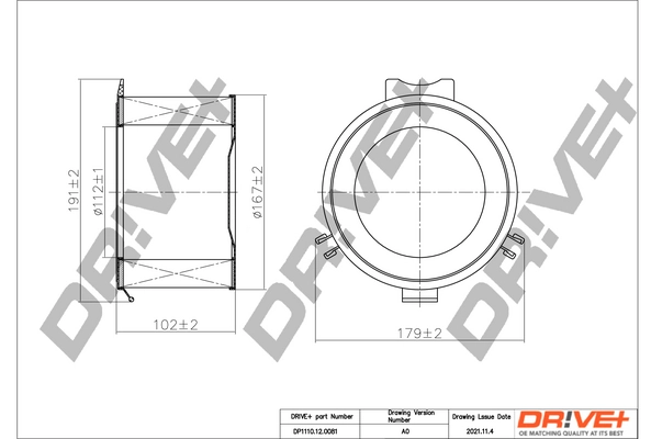 Filter, cabin air DP1110.12.0081