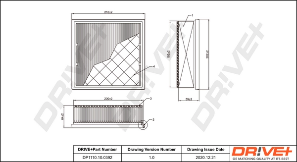 Air Filter DP1110.10.0392