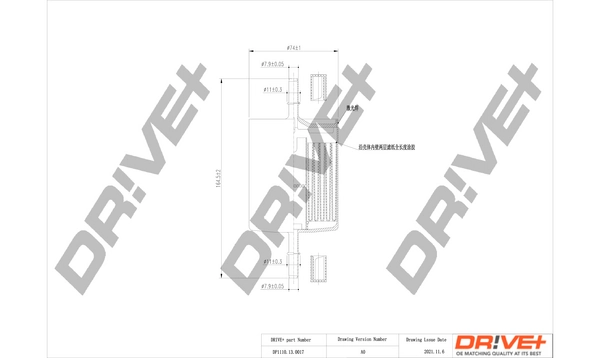 Fuel Filter DP1110.13.0017