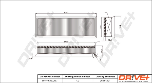 Air Filter DP1110.10.0107