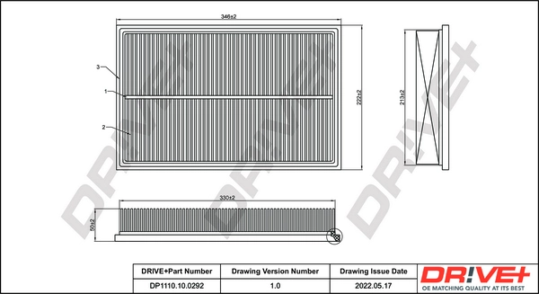 Air Filter DP1110.10.0302