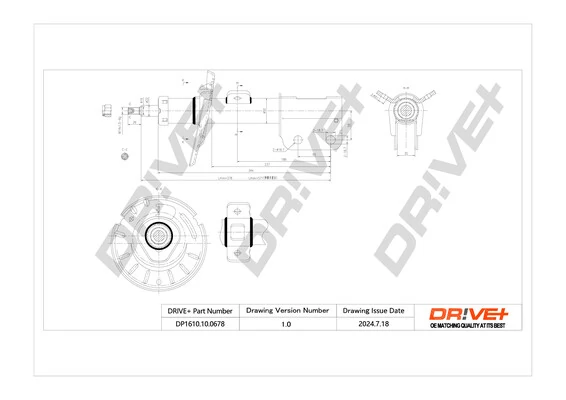 Shock Absorber DP1610.10.0678