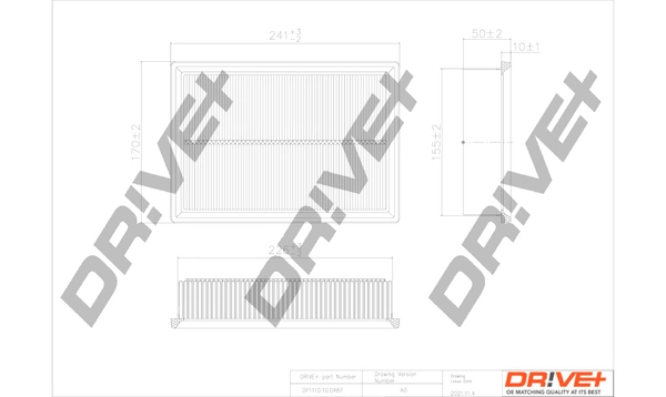 Air Filter DP1110.10.0487