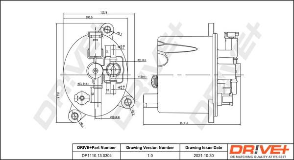Fuel Filter DP1110.13.0304