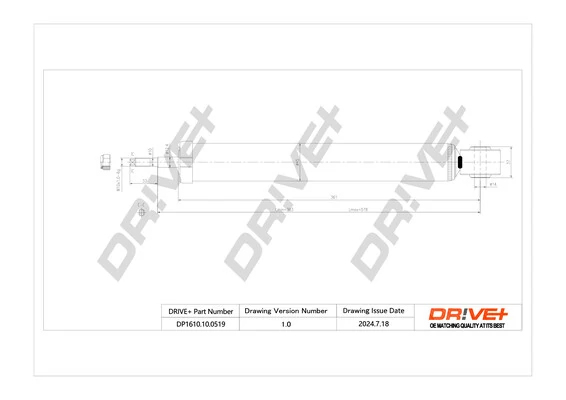 Shock Absorber DP1610.10.0519