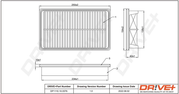 Air Filter DP1110.10.0576