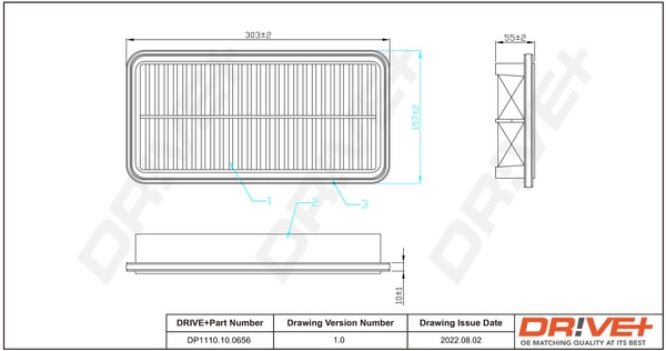 Air Filter DP1110.10.0656