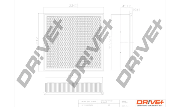 Air Filter DP1110.10.0433