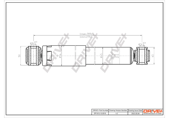 Shock Absorber DP1610.10.0019