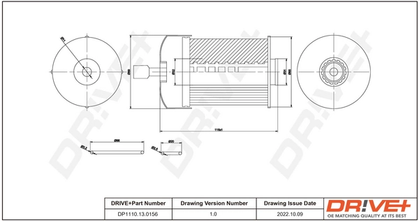 Fuel Filter DP1110.13.0156