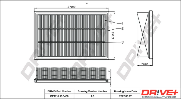 Air Filter DP1110.10.0430