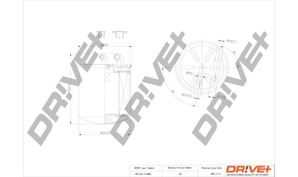 Fuel Filter DP1110.13.0056