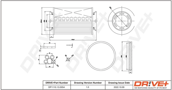 Fuel Filter DP1110.13.0054