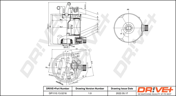 Fuel Filter DP1110.13.0216