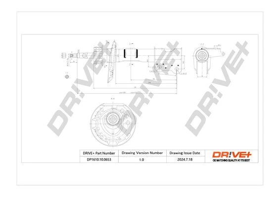 Shock Absorber DP1610.10.0653