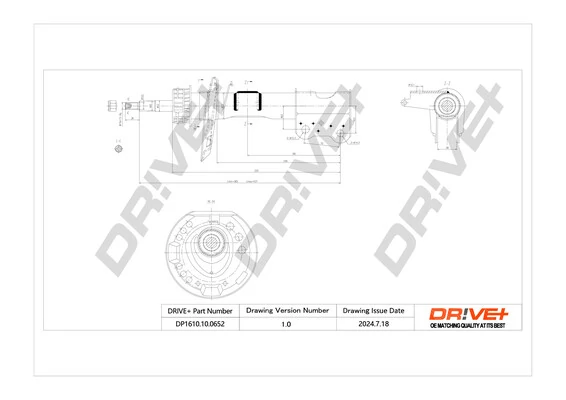 Shock Absorber DP1610.10.0652