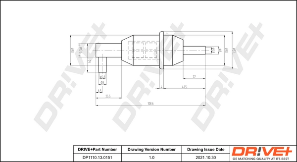 Fuel Filter DP1110.13.0151