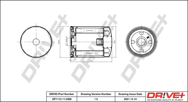 Oil Filter DP1110.11.0269