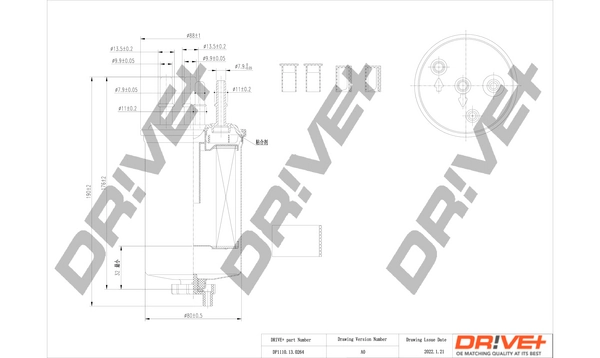 Fuel Filter DP1110.13.0264