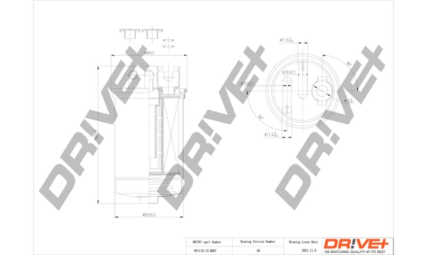Fuel Filter DP1110.13.0067