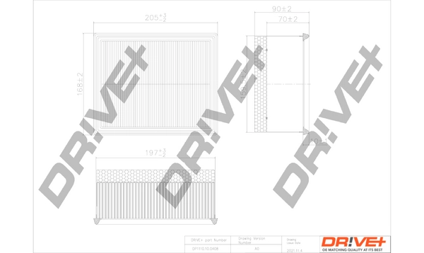 Air Filter DP1110.10.0408