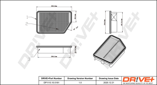 Air Filter DP1110.10.0181