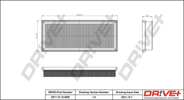 Air Filter DP1110.10.0697