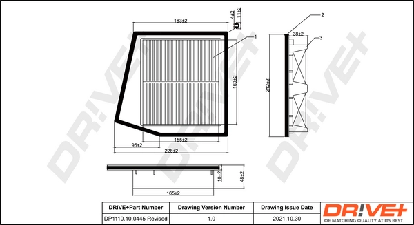 Air Filter DP1110.10.0445